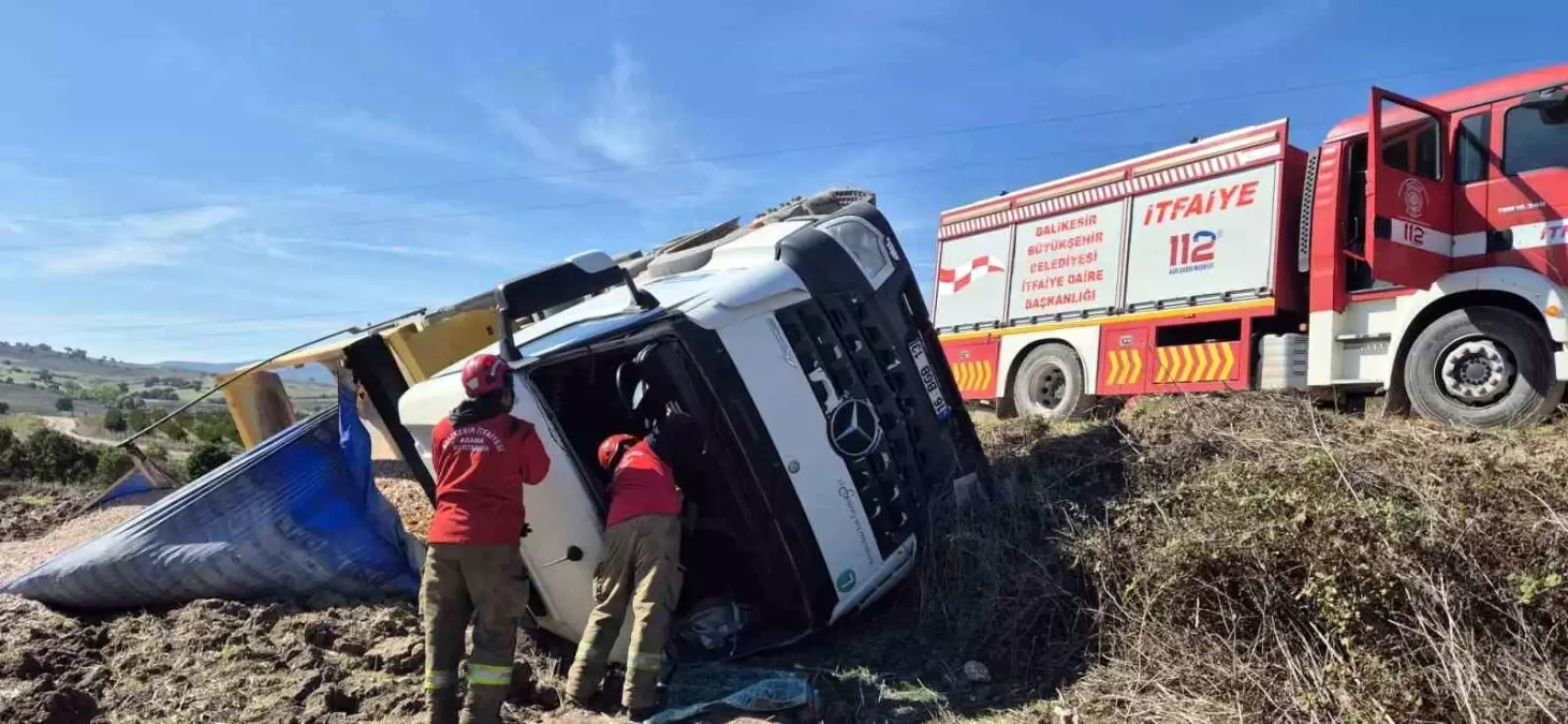 balikesirde trafik kazasi bir kisi yaralandi i2Ilu8Fn.jpg
